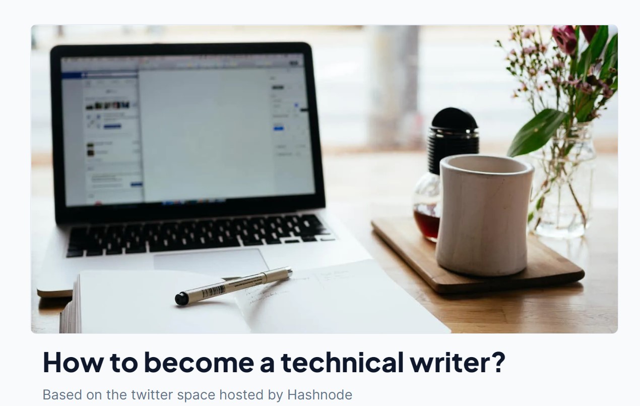 How to become a technical writer?